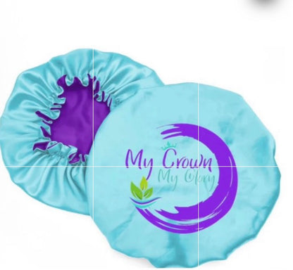 Reversible Satin Adjustable Bonnet