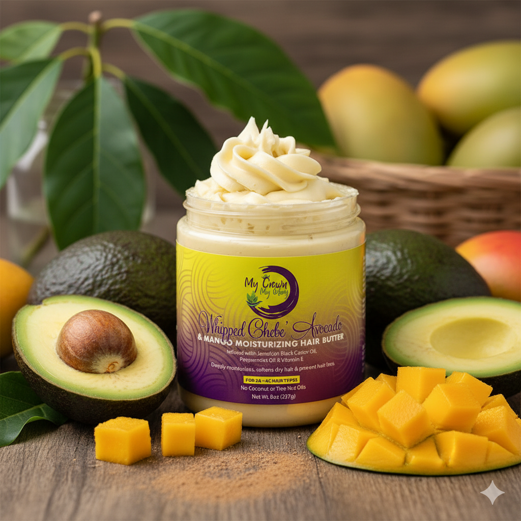 Whipped Chebe Avocado & Mango Moisturizing Hair Butter