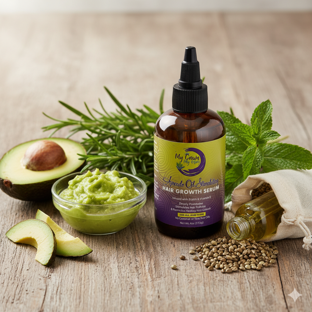 Avocado Oil Stimulating Hair Growth Serum