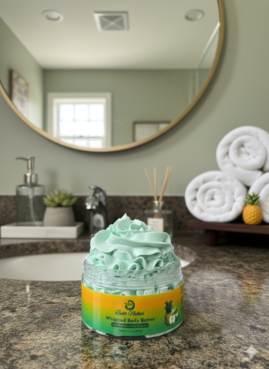 Butt Naked Whipped Avocado & Kokum Body Butter