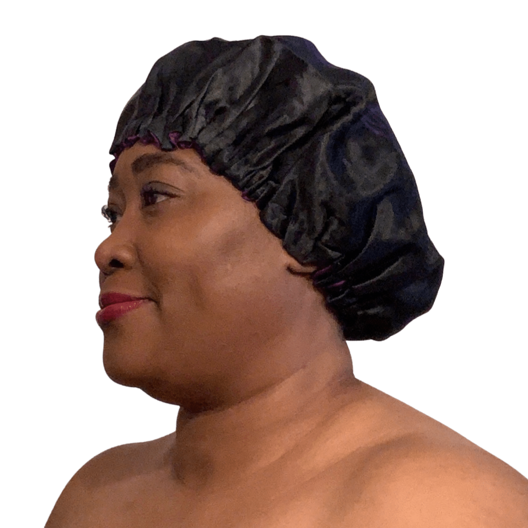 Reversible Satin Adjustable Bonnet